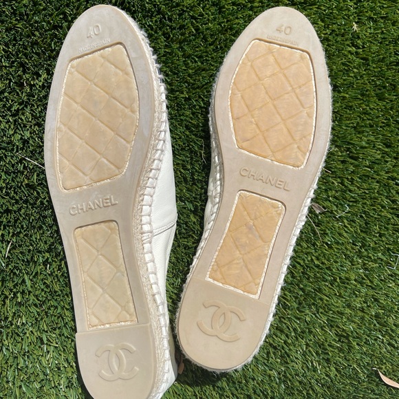 Chanel Lambskin Espadrilles - Picture 3 of 3
